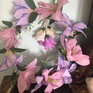Handmade spring wreath
